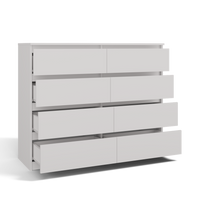 Kommode Malwa M8/120 WEISS – Produktabbildung 2