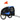 Hondenkar, inklapbare hondenfietskar, waterbestendig, Oxford-stof, staal, 140 x 71 x 83 cm, blauw