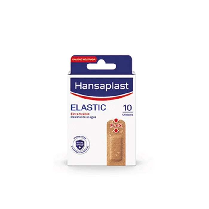 Hansaplast Elastic Pleister 10 stuks