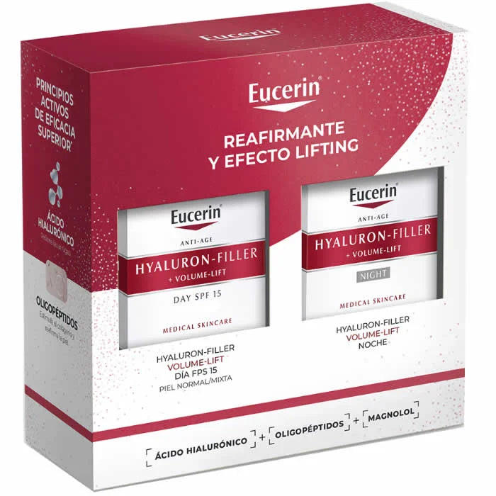 Eucerin Hyaluron-Filler Volume-Lift Dagcrème SPF15 50ml Set 2 stuks