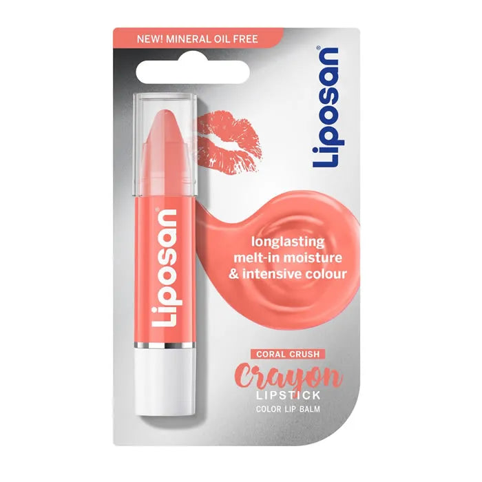 Liposan Crayon Lippenbalsem met Kleur Coral