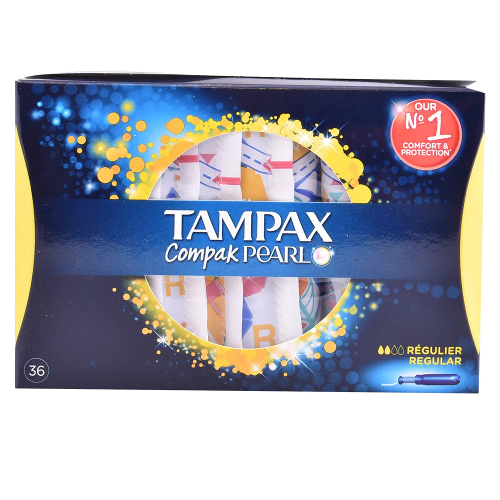 Tampax Pearl Compak Regular 36 stuks