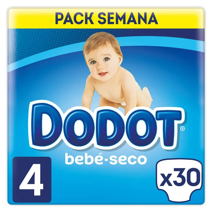 Dodot Baby-Dry Luiers Maat 4, 30 luiers