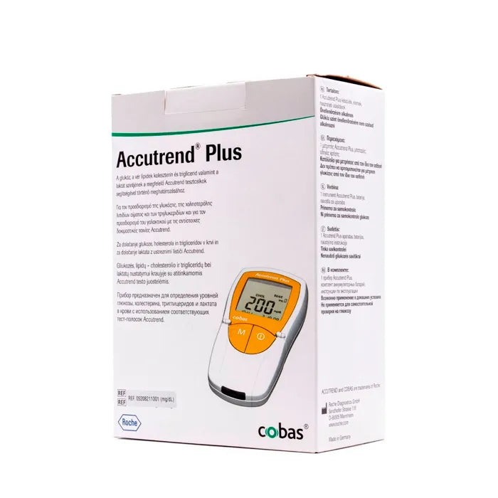Accutrend Plus glucose-triglyceriden-cholesterolmeter 1st