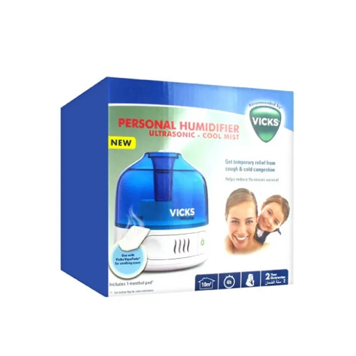 Vicks Coolmist Persoonlijke Ultrasone Luchtbevochtiger