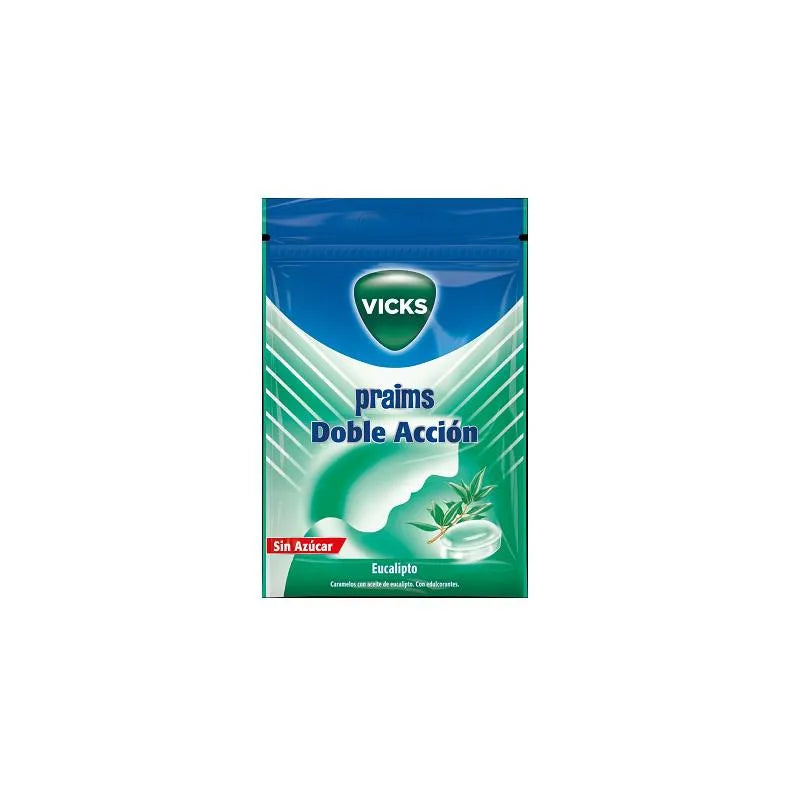 Vicks VapoDrops Dubbele Werking Eucalyptus 60g