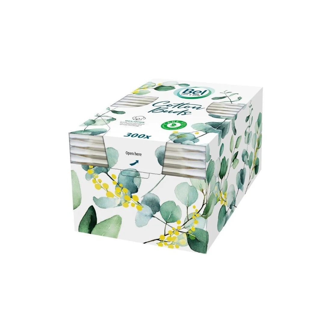 Bel Premium Wattenstaafjes 100% Plasticvrij 300 stuks