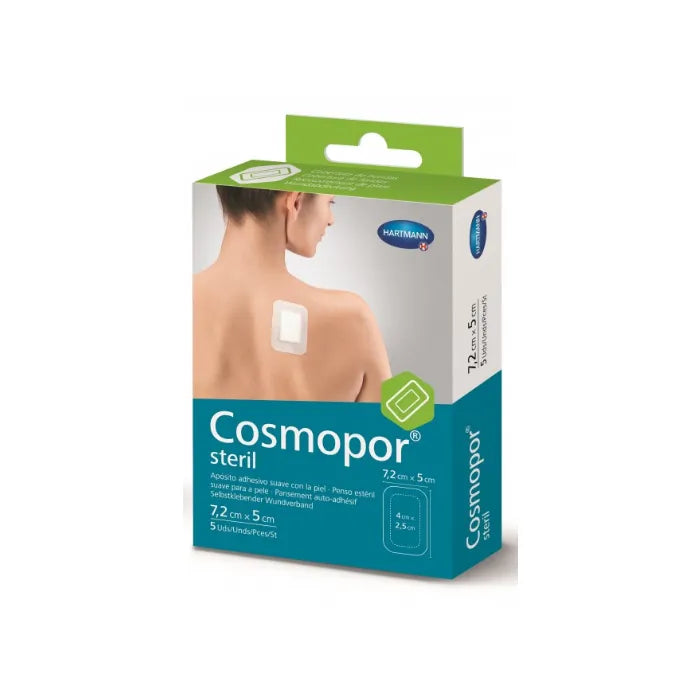 Hartmann Cosmopor Steriel 7,2x5 cm 5 stuks