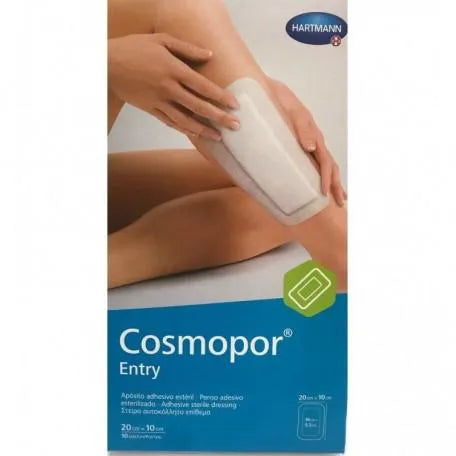 Cosmopor E Pleisters 20x10 Cm 10 Stuks Hartmann