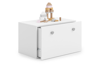 Toy box Inga - handle grey