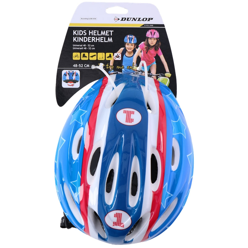 Dunlop - Kinderhelm (blauw) (5)