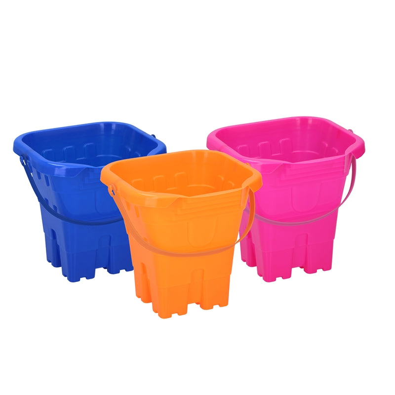Eddy Toys - Zandkasteelemmertje 20 cm (roze) (2)