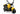 Motorfiets GTM1188 gele LED-koplamp 1x35W