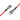 Borofone Highway - USB-naar-Lightning-verbindingskabel 1,2 m (zwart/rood)