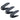 Lifetime - Schoenenorganizer 3 st. (zwart)