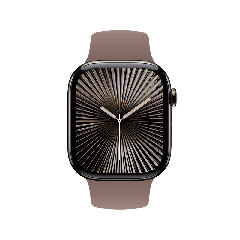 Crong Liquid - Horlogebandje voor Apple Watch 44/45/46/49 mm (bruin) (2)