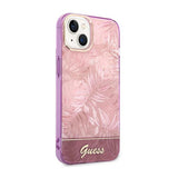 Guess Jungle Case - hoesje voor iPhone 14 Plus (roze) (4)