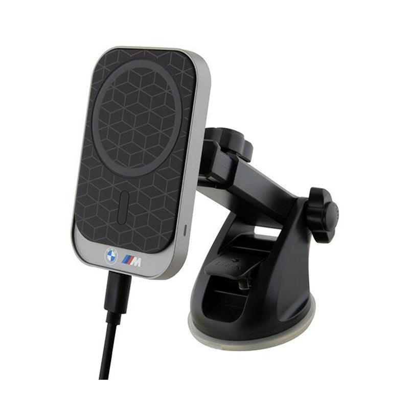 BMW MagSafe M Edition - Magnetische autohouder met 15W draadloos opladen (zwart)