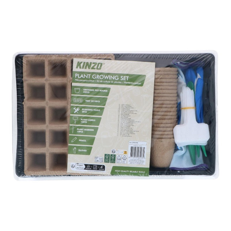 Kinzo - Tuinier-set 68-delig (2)