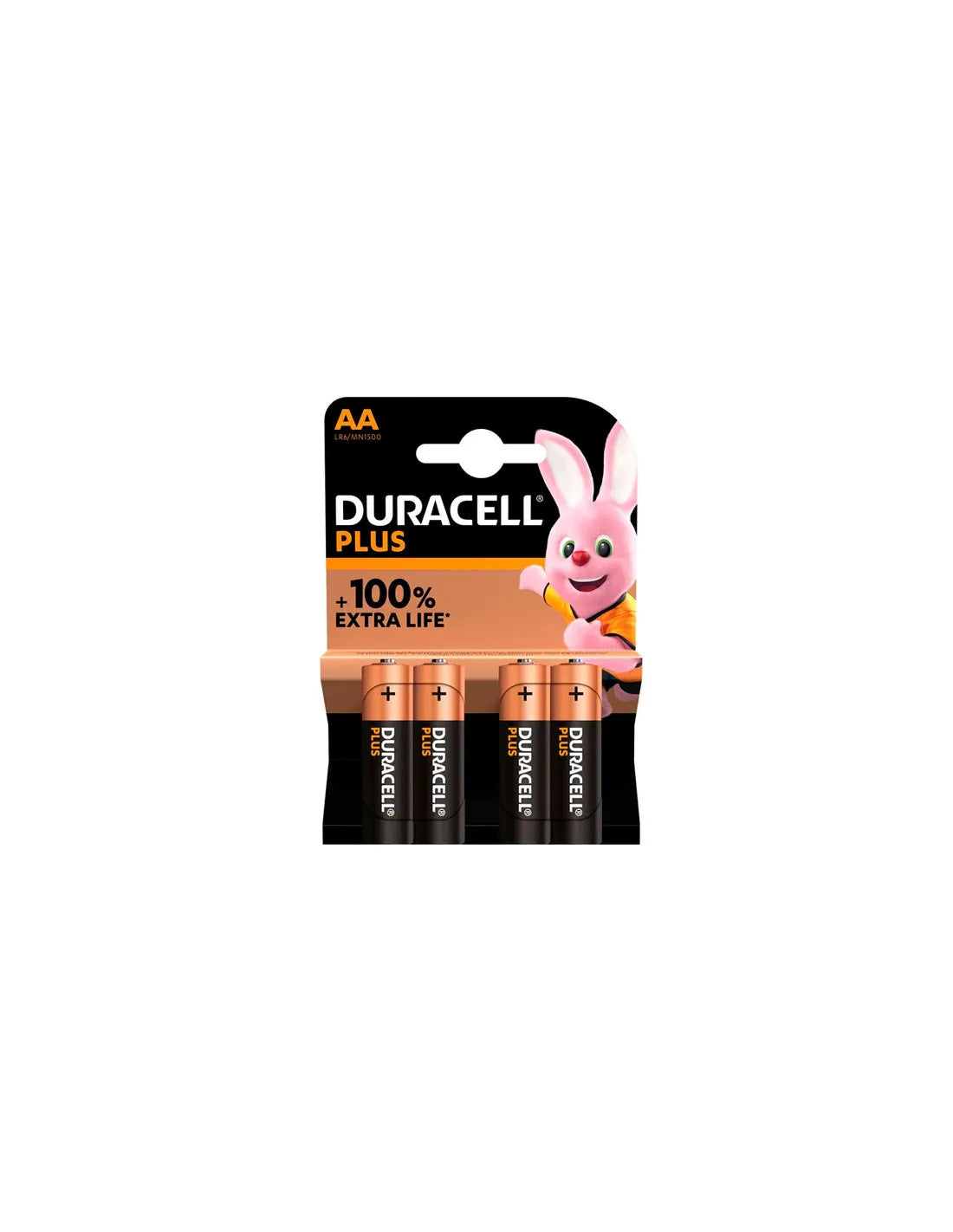 Duracell Plus Power Lr06 Batterijen Pak van 4 stuks