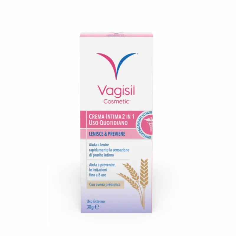 Vagisil Intiemcrème 2-in-1 Dagelijks Gebruik 30g