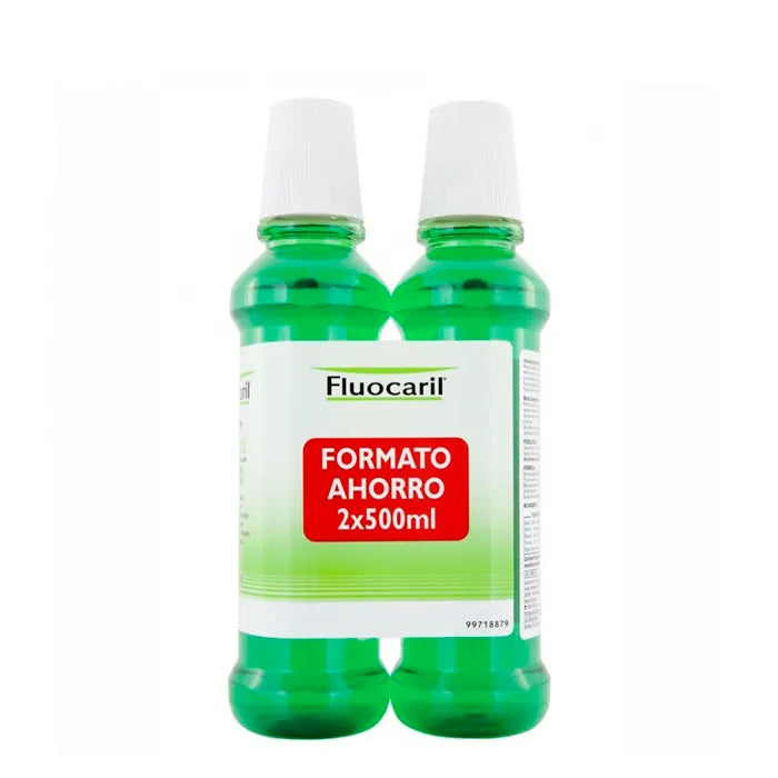 Fluocaril mondspoeling 2x 500ml