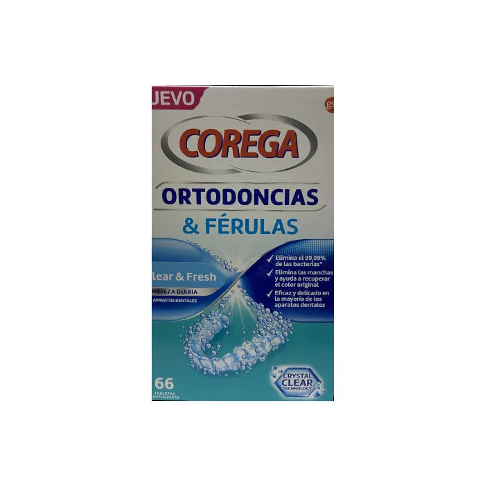 Corega Orthodontie & Gebitsbeschermers 66 tabletten
