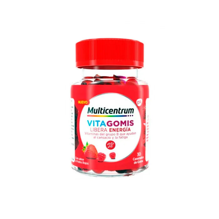 Multicentrum Vitagummies Energie 30 gummiebonbons