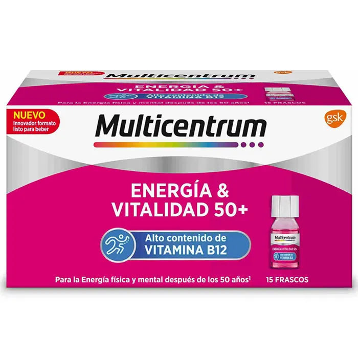 Multicentrum Energie & Vitaliteit 50+ 15x7ml