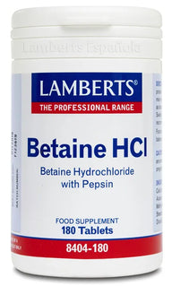 Lamberts Betaine Hcl 324 Mg 180 Tabletten