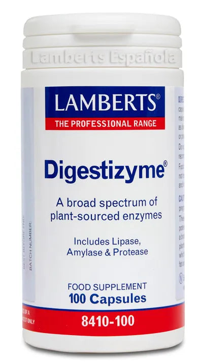 Lamberts Digestizyme Spijsverteringsenzymen 100 Capsules