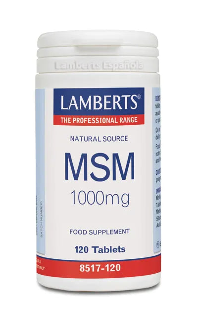 Lamberts Msm 1000 mg 120 tabletten