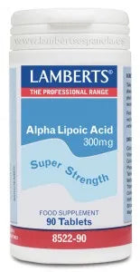 Lamberts Alfa-Liponzuur 300mg 90 Tabletten