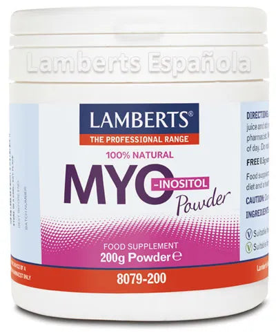 Lamberts Myo-inositol Poeder 100% Natuurlijk 200g
