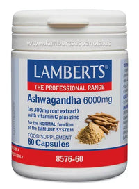Lamberts Ashwagandha 6000 mg 60 capsules