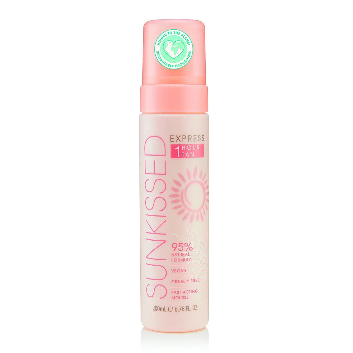Sunkissed Express 1-uur zelfbruinend schuim 200ml