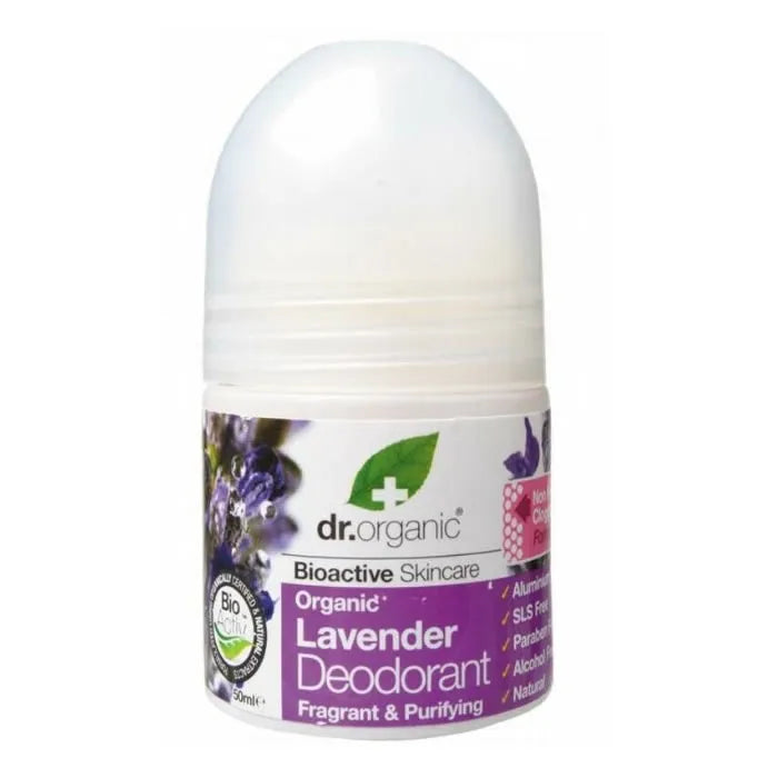 Dr Organic Lavender Deodorant Roll-on 50ml