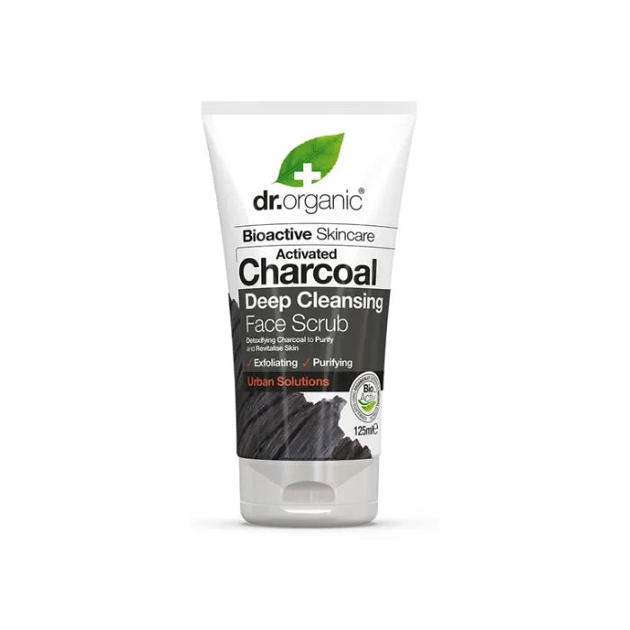 Dr. Organic Charcoal Gezichtsscrub 125ml