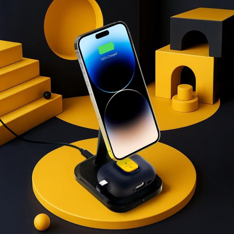 Spigen Nano Pop - Hoesje voor Apple AirPods Pro 2 (bosbes donkerblauw) (2)