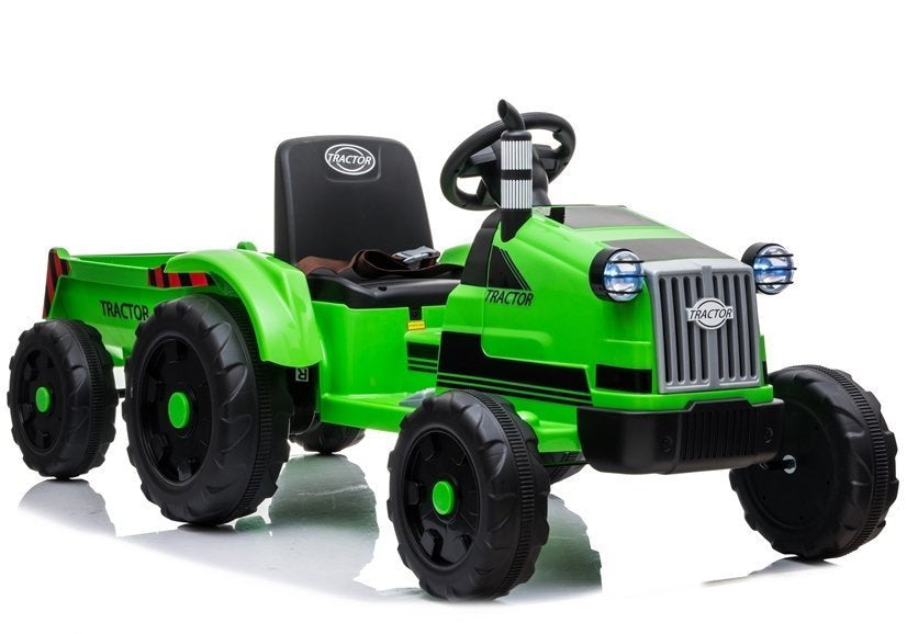 Tractor met aanhanger YSA021A groen