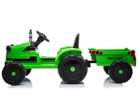Tractor met aanhanger YSA021A groen (5)