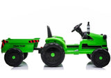 Tractor met aanhanger YSA021A groen (7)