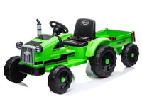 Tractor met aanhanger YSA021A groen (8)
