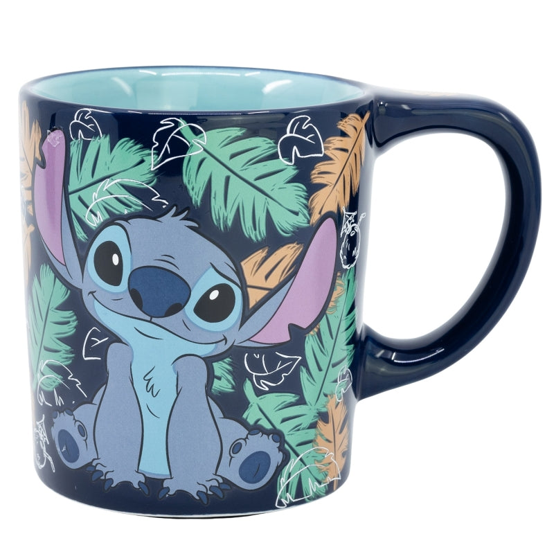 Disney Stitch - Dropsafe kantelvrije keramische mok uit de Ohana-collectie 300 ml