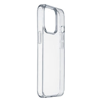 Cellularline Clear Strong - Hoesje voor iPhone 15 Pro met antimicrobiële bescherming (Transparant)