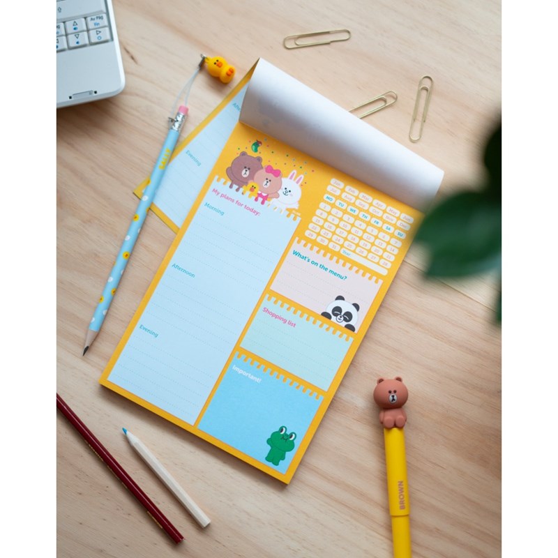 LINE FRIENDS - A5 dagplanner (4)