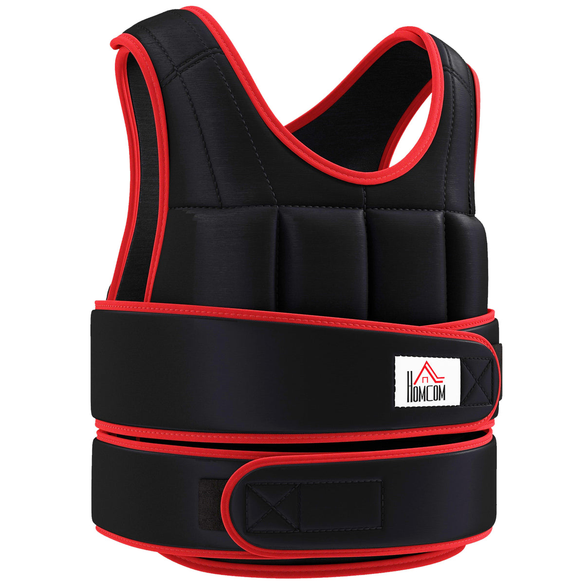20 kg gewichtsvest trainingsvest met dubbele verstelbare banden krachttraining fitness oxford metaal-zand