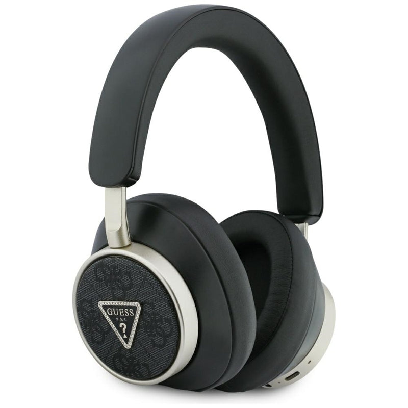 Guess 4G Triangle Logo - Draadloze Bluetooth V5.4 ENC-oortelefoon (zwart)