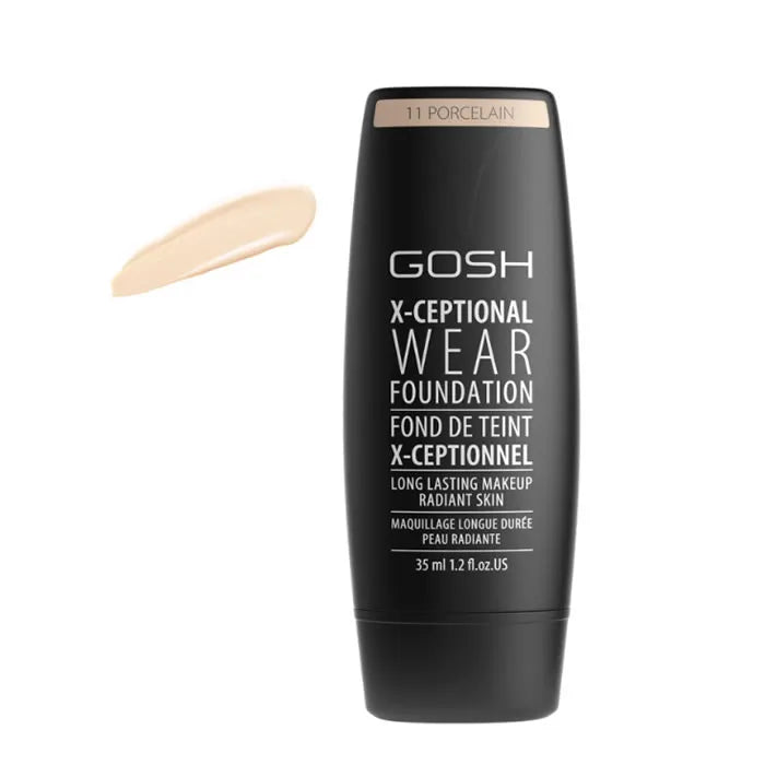 Gosh X-Ceptional Wear Foundation Langhoudende Make-up 11 Porcelain 35ml