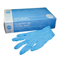 Abena nitril beschermhandschoenen blauw S 150 stuks